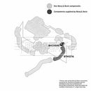 Borg & Beck Turbo Hose  - BTH1276 fits Dacia Sandero 1.5 DCi 08-