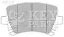 Key Parts Brake Pad Set - KBP1877 fits VW A3, Touran 03-