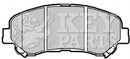 Key Parts Brake Pad Set - KBP2084 fits Nissan Qashqai 07-