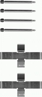 Textar Brake Pad Fitting Kit - 82018200