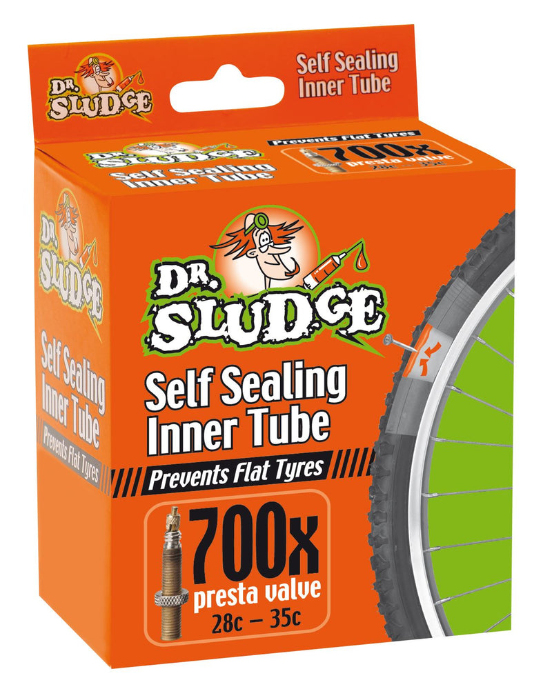 Dr Sludge 4017 700 x 28c - 35c Presta Puncture Protection Inner Tube
