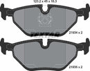 Saab, Brake Pad Set - Textar 2193404