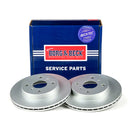 Borg & Beck Brake Disc Pair  - BBD4173 fits Toyota Yaris 1.0i,1.3i 1999-