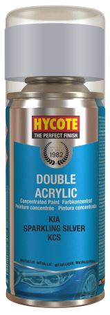 Hycote Double Acrylic Kia Sparkling Silver Spray Paint - 150ml