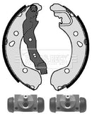 Borg & Beck Brake Shoe Kit  - BBS1119K fits Nissan Micra 03-