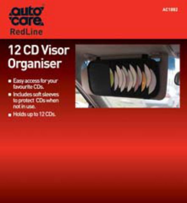Autocare AC1882 12 CD Visor Organiser