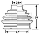 Borg & Beck Cv Joint Boot Kit Part No -BCB6274