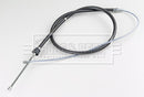 Borg & Beck Brake Cable Rear LH / RH - BKB3876 fits Polo Drum Brakes 2011-