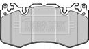 Borg & Beck Front Brake Pad Set -BBP2216
