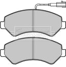 Borg & Beck Front Brake Pad Set -BBP2394