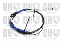 QH Left Rear Brake Cable 1641mm - BC3924