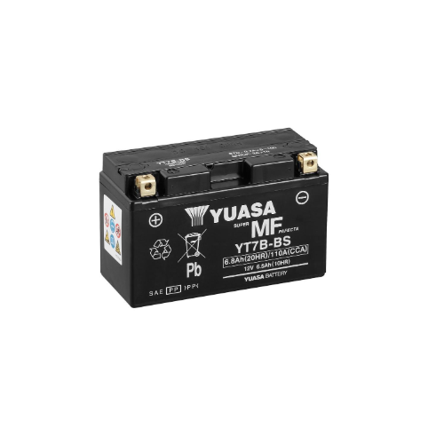 Yuasa YT7B 6.8Ah Motorcycle Battery