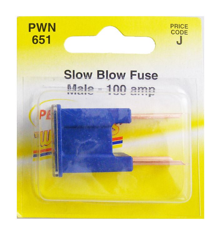 Pearl PWN651 Slow Blow Fuse-Male 100A