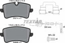 Textar Brake Pad Set - 2521401