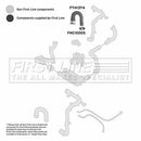 First Line Turbo Hose  - FTH1374 fits GM 1.3D Z13DT  03-10