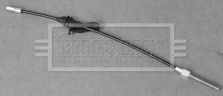 Borg & Beck Brake Cable - Front -BKB3445