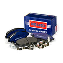 Borg & Beck Front Brake Pad Set - BBP2074 fits Honda CRV 07-