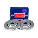 Borg & Beck Brake Disc Pair  - BBD4534 fits Citroen  C1/Peu107 05/05-