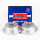 Borg & Beck Brake Disc Pair  - BBD4404 fits Fiat Ducato 02-