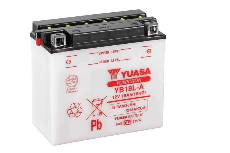 YB18L-A (CP) 12V Yuasa YuMicron Battery (5470976245913)