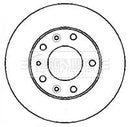 Borg & Beck Brake Disc Pair  - BBD4351 fits Mazda 626/323/Premacy 97-