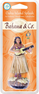 Bahama Scent Hula Girl Oahu Island Air Freshener