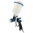 HVLP Air Spray Gun with Composite Body and 600ml Gravity Fed Hopper