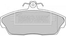 Borg & Beck Brake Pad Set -  BBP1662 fits Land Rover Freelander 1997-
