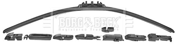 Borg & Beck Wiper Blade Flat Bulk Pack  - BW24F.10