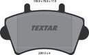 Nissan Opel Renault Vauxhall, Brake Pad Set - Textar 2361301