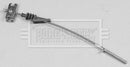 Borg & Beck Brake Cable - Front -BKB1972