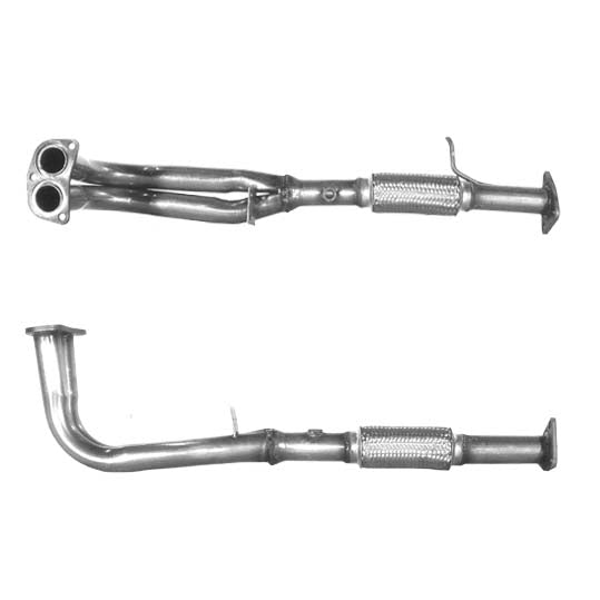 BM Cats Front Pipe - BM70214 with Fitting Kit - FK70214 fits Honda
