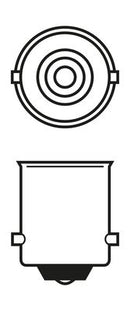 Bosch Bulb Pure/Lt R10W 12V Ba15S (Pack Of 10)