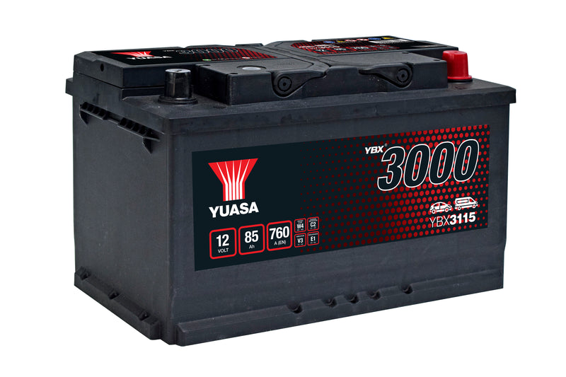 Yuasa YBX3115 SMF Battery - 4 Year Warranty (5383603617945)
