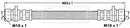 Borg & Beck Brake Hose  - BBH6787 fits Honda HR-V 99-06