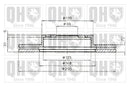 Quinton Hazell Brake Disc - BDC4876