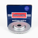 Borg & Beck Brake Disc Single  - BBD5893S fits Toyota Avensis 2.2 D4-D 09-
