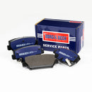 Borg & Beck Brake Pad Set - BBP2818 fits Eclipse Cross 1.5 10/17-
