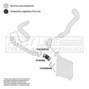 First Line Turbo Hose  - FTH1183 fits VAG Touareg 2.5D 03-10