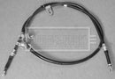 Borg & Beck Brake Cable - BKB3545 fits Mazda RX-8 04/08-