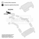 Borg & Beck Turbo Hose Part No -BTH1585