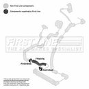 First Line Turbo Hose  - FTH1177 fits VAG Sharan 1.8D, 1.9D 00-10