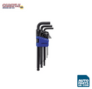 CARLYLE HAND TOOLS HKLBMS9 9 PC LONG HEX BALL KEY SET METRIC * (6132857176217)