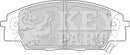 Key Parts Brake Pad Set - KBP1742 fits Honda S2000 99-