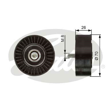 Gates DriveAlign Idler Pulley - T36247