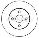 Borg & Beck Brake Disc Pair  - BBD4377 fits Toyota Corolla 1.4,1.6 01-