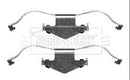 Borg & Beck Fitting Kit -  Pads  - BBK1405 fits GM Vectra 3.2 8/02-ch.31070293