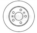 Borg & Beck Brake Disc Pair  - BBD4299 fits Renault Avantime 01-