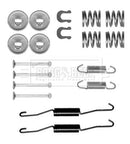Borg & Beck Fitting Kit -  Shoes  - BBK6197 fits Toyota Yaris,Yaris Verso 99-05