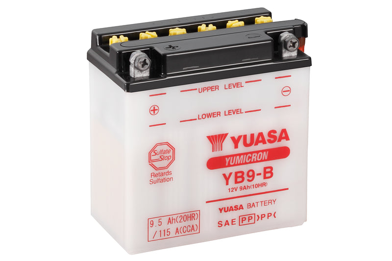YB9-B (CP) 12V Yuasa YuMicron Battery (5470964351129)